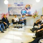 Bamsoet saat mengunjungi Pelabuhan Ferry Batam Center bersama Gubernur Kepulauan Riau (Kepri) Ansar Ahmad di Batam (21/11/2022).