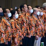 Ganjar serta Puan Dampingi Presiden Jokowi di Munas HIPMI ke-17 di Solo