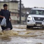 banjir di Jeddah Arab Saudi