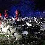 Rudal Jatuh di Polandia