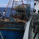 Kapal ikan asing Vietnam BV ditangkap karena melakukan ilegal fishing di perairan Natuna.