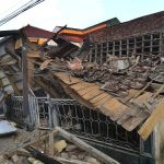 rumah rusak akibat gempa Cianjur