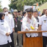 Menteri Pertanian Syahrul Yasin Limpo meresmikan Kampung Benih Hortikultura di Desa Karang Duwur, Kecamatan Kemiri, Kabupaten Purworejo (11/11/22)