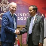 Presiden Jokowi Lakukan Pertemuan Bilateral dengan Presiden AS Joe Biden.
