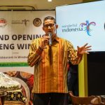 Menparekraf Sandiaga Uno meresmikan restoran Waroeng Windsor di London, Inggris (07/11/22)