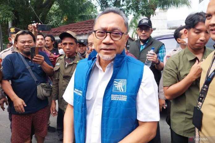 Menteri Perdagangan (Mendag) Zulkifli Hasan