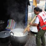 Tim gabungan dirikan dapur umum untuk pengungsi erupsi Semeru