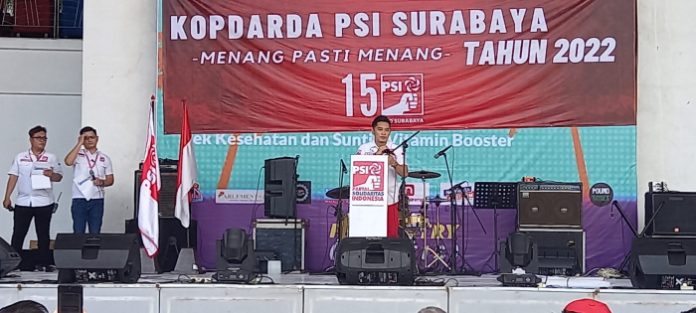 PSI Surabaya Gelar Kopdarda bersuasana pesta rakyat di Ruang Terbuka