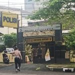 Lokasi bom bunuh diri di Polsek Astana anyar, Bandung, Jawa Barat
