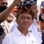Menteri Investasi atau Kepala BKPM Bahlil Lahadalia menghadiri acara puncak peringatan Hari Nusantara di Marina Togo Mowondu, Pulau Wangi-Wangi, Wakatobi, Sulawesi Tenggara (13/12/2022).