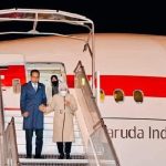Presiden Jokowi dan Ibu Iriana Tiba di Brussels