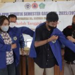 150 Peserta KKN-PPM Tematik Mitigasi Bencana Unitomo Disambut Camat Krian Sidoarjo