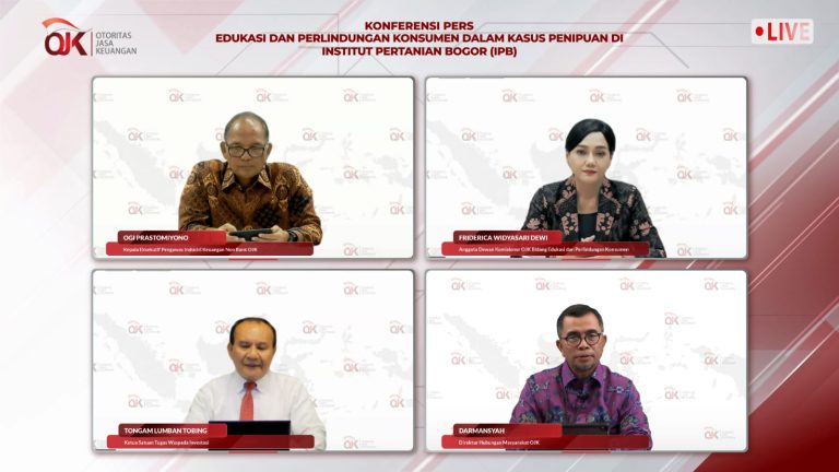 OJK Tingkatkan Edukasi dan Perlindungan Konsumen Dalam Kasus Penipuan Berkedok Investasi  di IPB