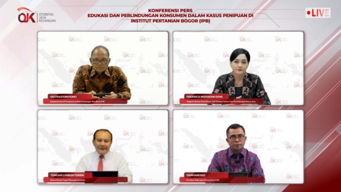 OJK Tingkatkan Edukasi dan Perlindungan Konsumen Dalam Kasus Penipuan Berkedok Investasi  di IPB