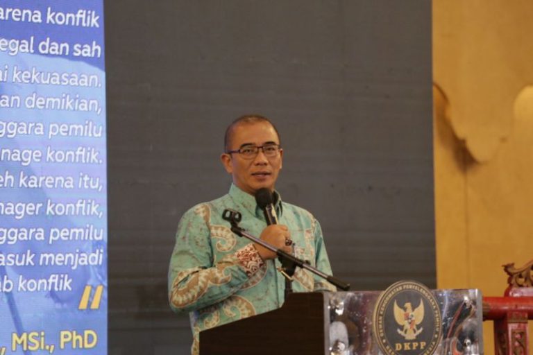 Ketua Komisi Pemilihan Umum (KPU) RI Hasyim Asy'ari