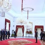 Presiden Jokowi Terima Surat Kepercayaan Enam Duta Besar Negara Sahabat