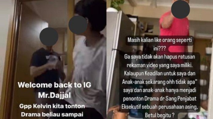 Viral Video Ayah Aniaya Istri dan Anak di Bawah Umur