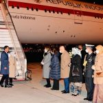 Presiden Jokowi dan Ibu Iriana Tiba di Brussels.