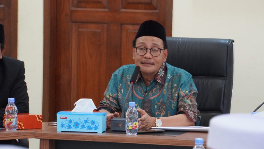 Ketua Umum MUI Jawa Timur, KH Moh Hasan Mutawakkil Alallah