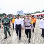 Apel Gelar Pasukan, Kapolri Pastikan Seluruh Pihak Siap Amankan Nataru