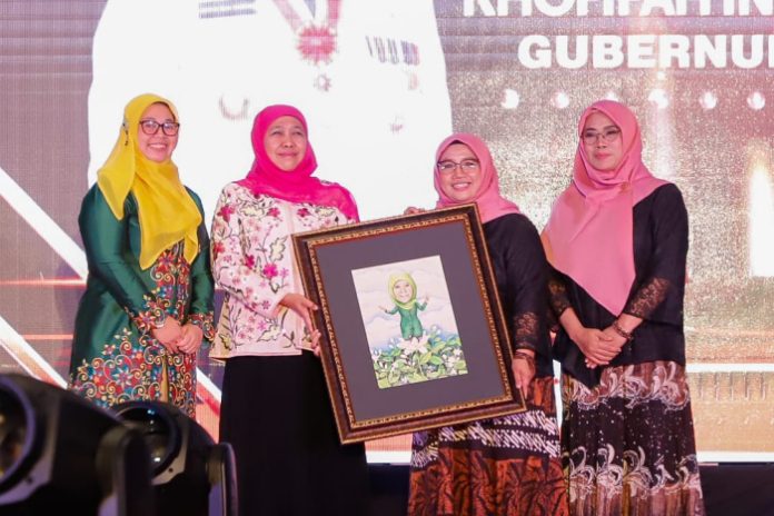 Gubernur Khofifah Ajak Seluruh Pimpinan dan Anggota Fatayat NU Jatim Wujudkan Hidup Rukun dan Damai