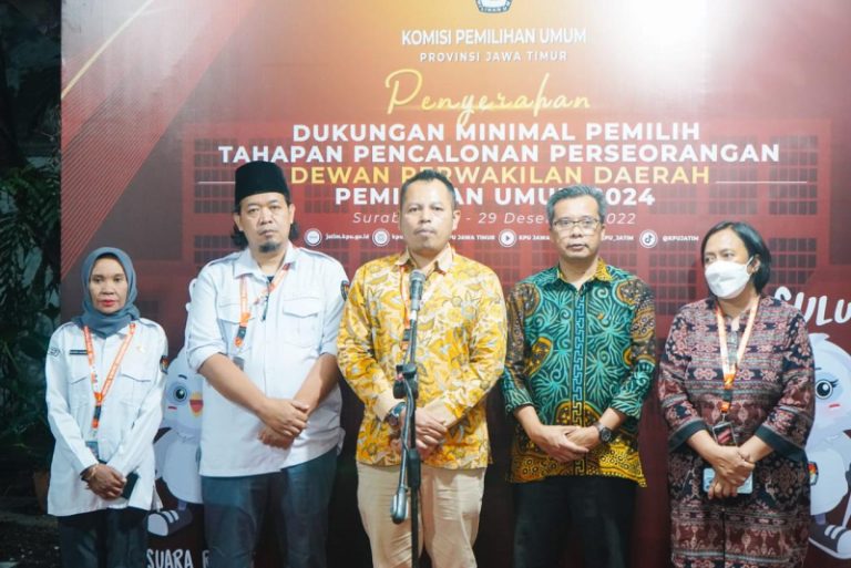 31 Politisi Jawa Timur Daftar Calon Anggota DPD RI