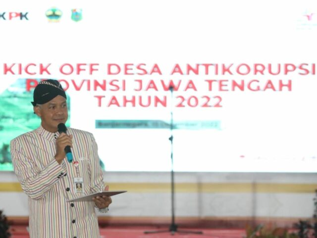 Gubernur Jawa Tengah Ganjar Pranowo