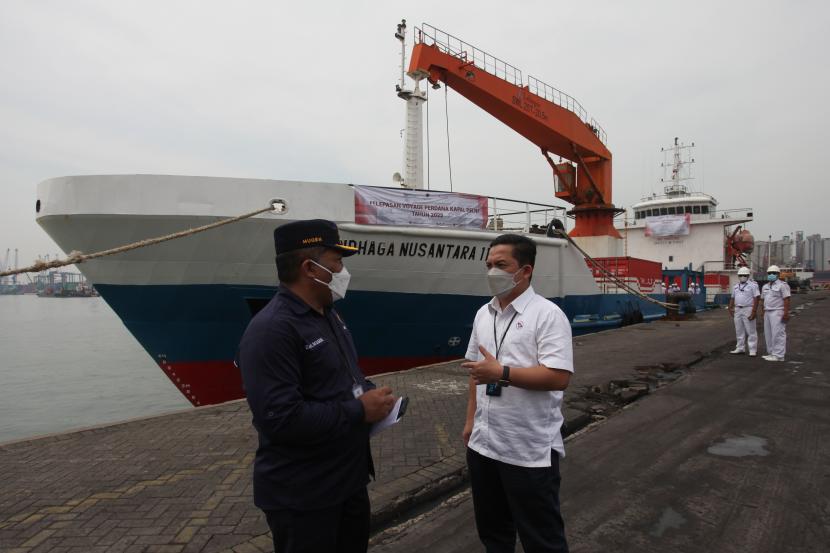 Direktur Usaha Angkutan Penumpang Pelni Yahya Kuncoro