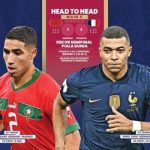 Prediksi Prancis vs Maroko di Semifinal Piala Dunia 2022: Susunan Pemain, Head to Head Hingga Prediksi Skor.