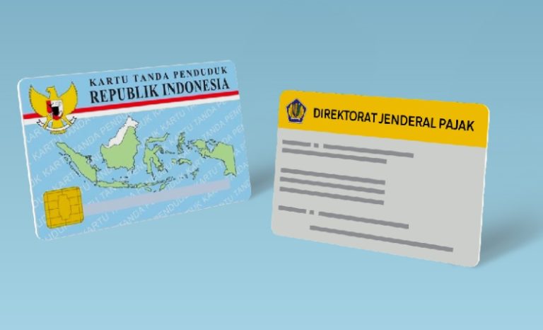 ilustrasi KTP jadi NPWP