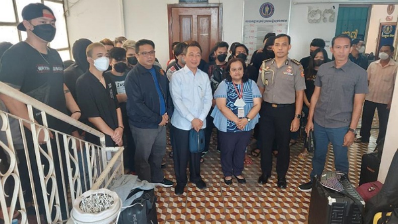 34 orang WNI korban perdagangan orang di Kamboja