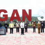 Presiden Jokowi Resmikan Bendungan Semantok di Nganjuk.