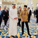 Presiden Jokowi Terima Kedatangan Putra MBZ di Surakarta.