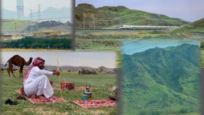 Arab Saudi Menghijau