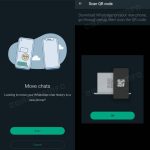 transfer data Whatsapp lewat kode QR