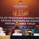KPU Jatim Usulkan Tiga Rancangan Penataan Dapil Libatkan Stakeholder