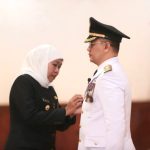 Lantik Aries Agung Paewai sebagai Pj Walikota Batu, Gubernur Khofifah Pesankan Pengembangan Sektor Wisata dan Industri Kreatif