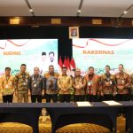 Rapat Kerja Nasional (Rakernas) Pembangunan Pertanian 2023 di Hotel Bidakara Jakarta (25/1/2023).