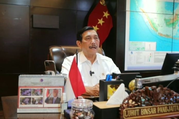 Menteri Koordinator Bidang Kemaritiman dan Investasi (Menko Marves) Luhut Binsar Pandjaitan