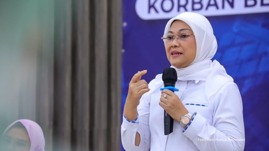 Menteri Ketenagakerjaan (Menaker) Ida Fauziyah