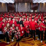 Bimbingan Teknis (Bimtek) Anggota DPRD Provinsi/Kabupaten Kota Fraksi PDI Perjuangan se-Indonesia, di Hotel Grand Paragon, Jakarta (9/1/2023).