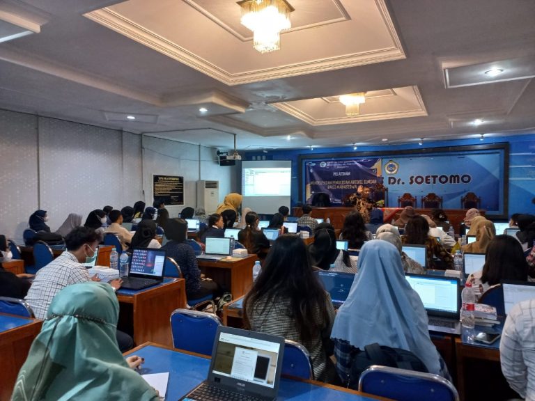 Tingkatkan Skill Menulis Artikel Ilmiah Mahasiswa, FIA Gelar Pelatihan Mendeley dan Penulisan