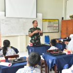 Danlanud Muljono Beserta Ketua Yasarini Mengikuti Pelaksanaan Pembukaan Festival Edukasi 