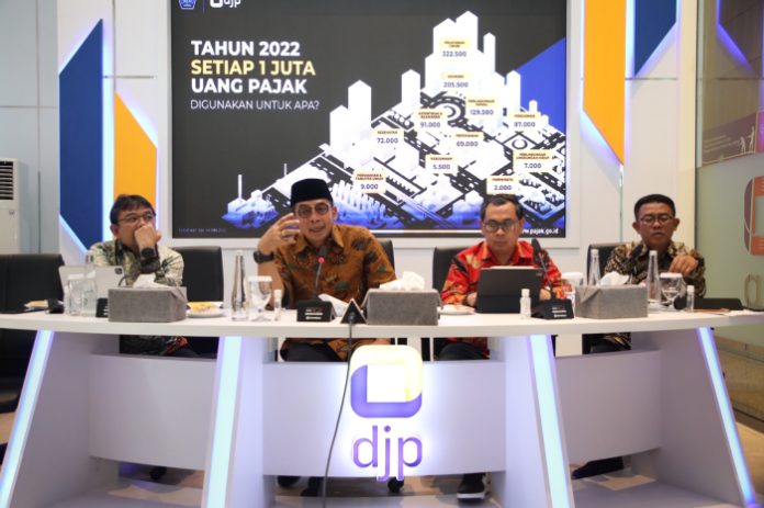 Lakukan Jumpa Pers, DJP Beri Informasi Pajak Terkini