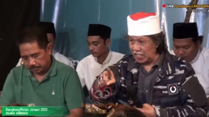 Video Cak Nun Sebut Indonesia Dipimpin Fir'aun