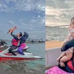 Media Asing Soroti Aksi Ria Ricis Bawa Bayi Naik Jetski.
