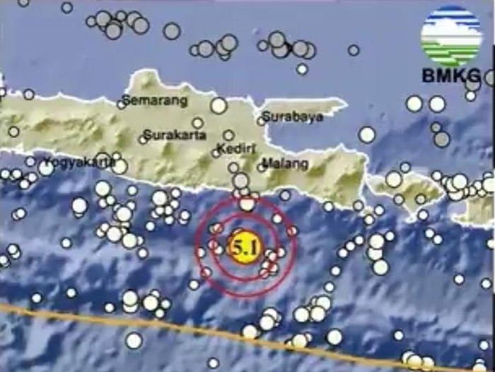 gempa di Malang