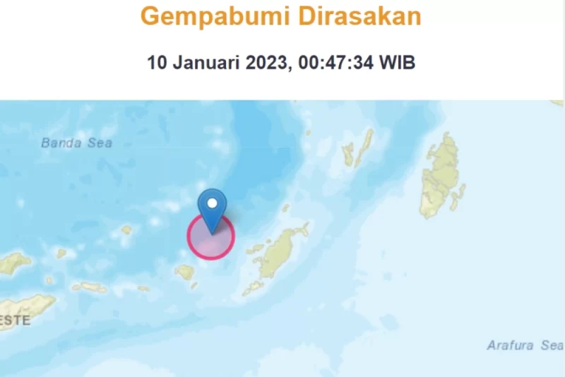 gempa di Maluku