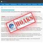 ilustrasi berita hoaks