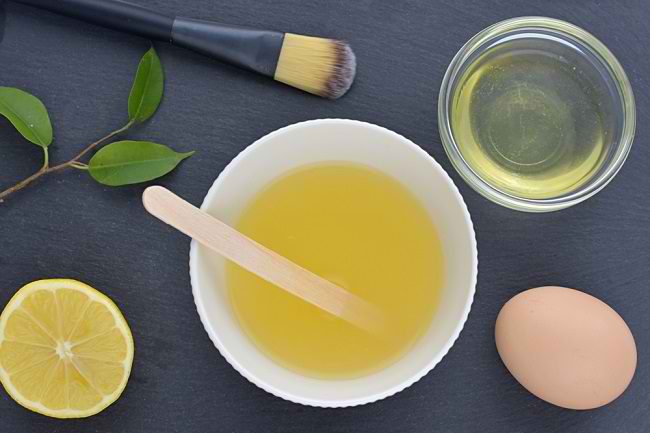 ilustrasi putih telur